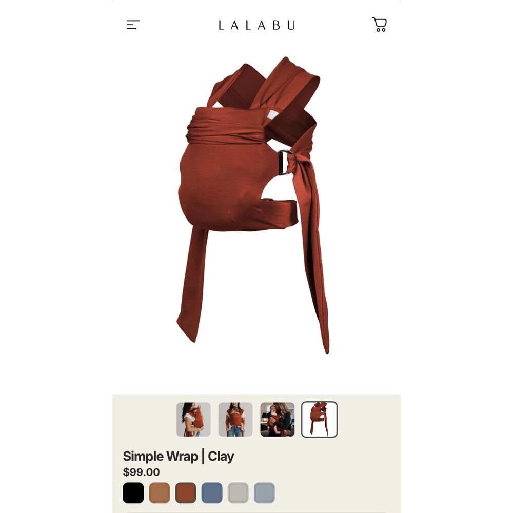 Lalabu Clay Simple Wrap